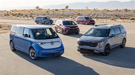 2025 Volkswagen ID Buzz vs. Chrysler Pacifica, Honda Odyssey, Kia Carnival, Toyota Sienna ...