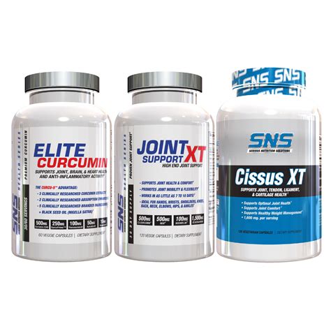 Joint Support XT/Elite Curcumin/Cissus XT Stack | Serious Nutrition ...