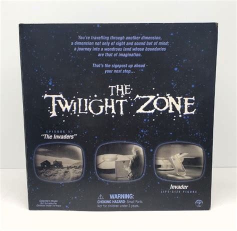 Sideshow (2003) The Twilight Zone THE INVADERS life size figure (Open ...
