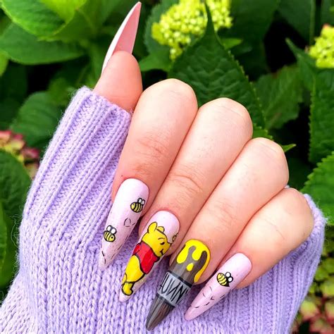 13 Cute Winnie the Pooh Nails Ideas You'll Love