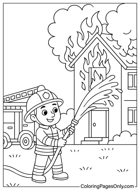 30 firefighter coloring pages free printable pdf online coloring – Artofit