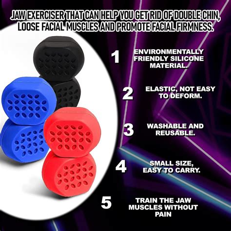 SANCTUARY 6 Pcs Jaw Exerciser, Jaw Exerciser for Men & Women, India | Ubuy