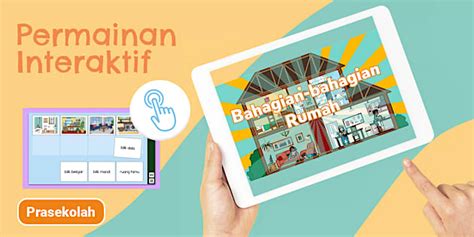 Permainan Interaktif Padanan Bahagian-bahagian Rumah