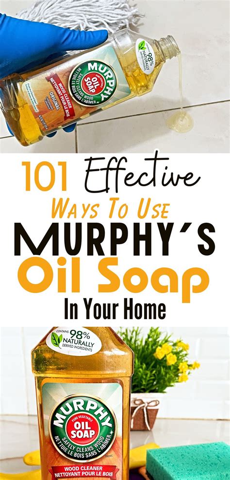 Can Murphy's Oil Soap Be Used On Painted Wood at Troy Jenkins blog