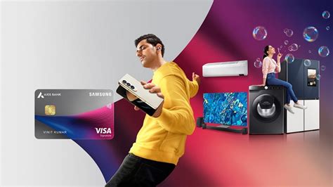 Samsung India, Axis Bank Launch Co-branded Credit Card powered by Visa ...
