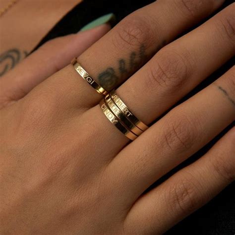 Stackable Rings - Etsy