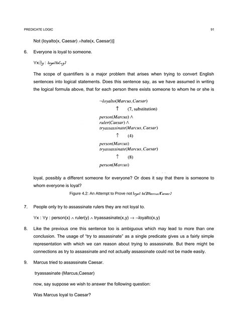 Chapter 4 (final) | DOC - scope ambiguity predicate logic