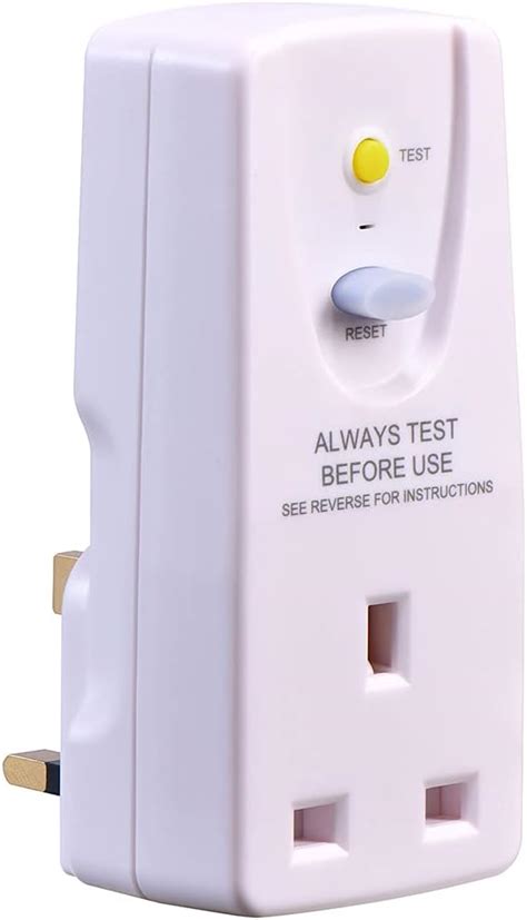GutReise UK Safety RCD Socket Adaptor Home Circuit Breaker India | Ubuy