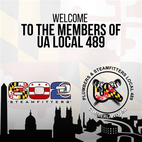 Welcome to the members of UA Local 489! | Steamfitters UA Local 602