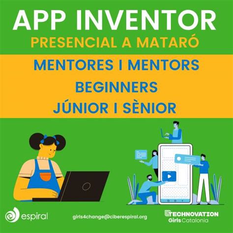 Tallers App Inventor (presencial Mataró) | ciberespiral.org