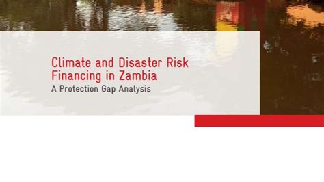 Zambia Country Climate Risk Assessment Report