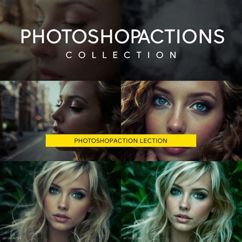 ArtStation - Photoshop Actions Collection | Resources