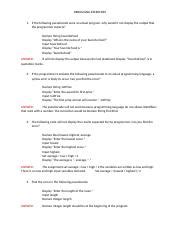 Image result for Debugging Exercises