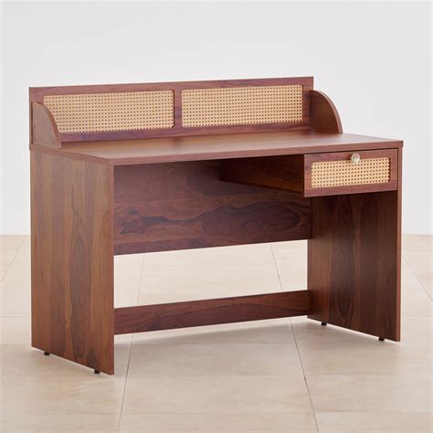 Buy Elasa Study Table - Brown from Home Centre at just INR 26665.0