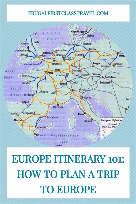 Travel Planning Map Of Europe at Eva Murnin blog