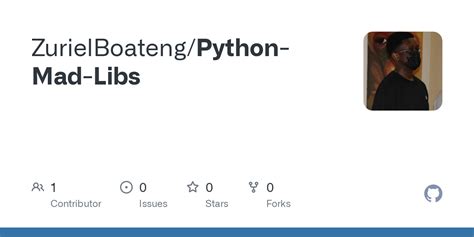 Python for Beginners Mad Lib 的图像结果