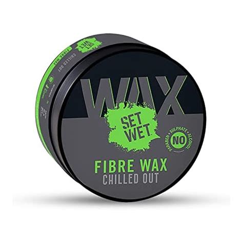 Set Wet Hair Wax For Men - Fibre Hair Wax 60g | Strong Hold, Extra ...