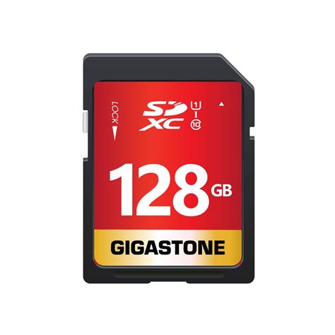 Gigastone 128GB SD Card UHS-I U1 Class 10 SDXC Memory Card High Speed ...