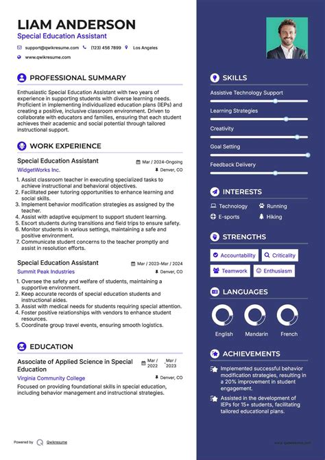 10+ Special Education Assistant Resume Samples & Templates for 2025