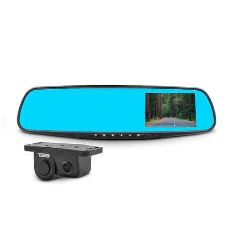 DS18 EAGLE2IN1 Rearview Mirror with 4.3" HD LCD Display & Built-in ...