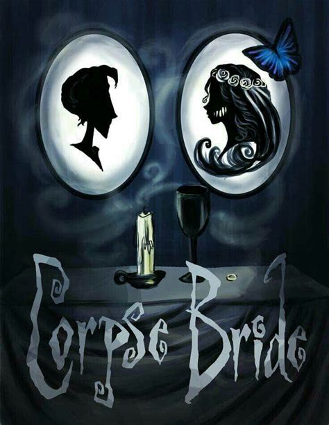 Image result for Corpse Bride Silhouette Tim Burton