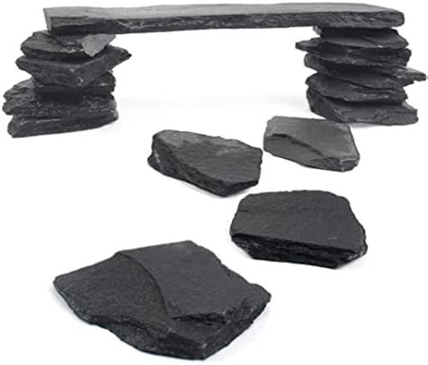 RM Natural Slate Stone | Rocks, Mix of Stones 2 to 3 inches | 1 Piece ...