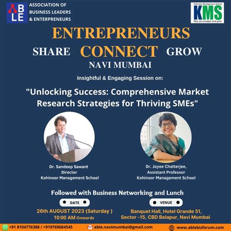 ENTREPRENEURS CONNECT NAVI MUMBAI, HOTEL GRANDE 51, Navi Mumbai, August ...