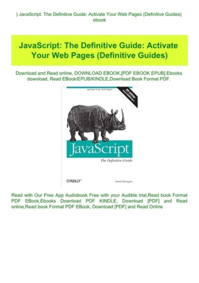Image result for JavaScript Definitive Guide