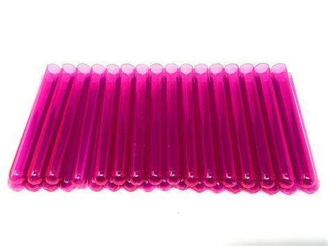 Buy Valchemist Test Tube Shot Glasses Pack of 33 Neon Pink 3/4oz ...