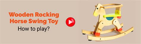 Rocking Horse: Buy Wooden Rocking Horse Toy for Baby Online | Shumee