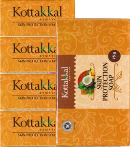 Kottakkal ayurveda Skin Protection Soap for All Types of Skin, 100 % ...