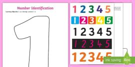 I Can Identify the Numbers 1-10 Worksheet Pack | Twinkl