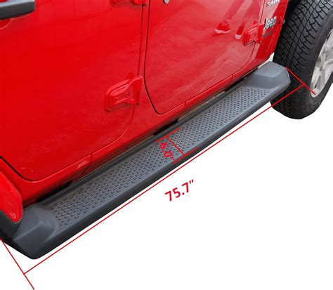 Buy GaeaAuto Running Boards Drop Side Steps Bars for 2018-2023 Jeep ...
