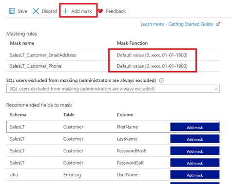 Image result for SQL Data Masking Script