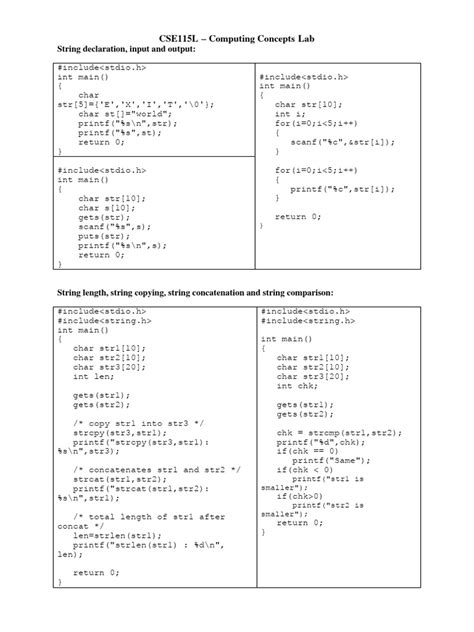 How to Work with String 的图像结果