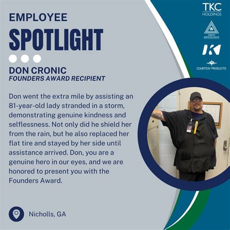 #employeespotlight #everydayhero #corecivic | TKC Holdings, Inc.