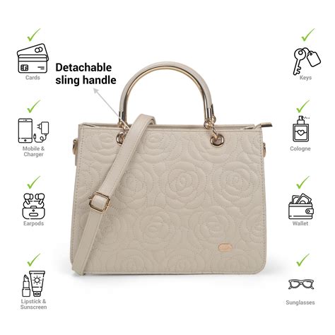 Buy Cheemo Women Off-white Satchel Bag Online | SKU: 77-200-66-10 ...
