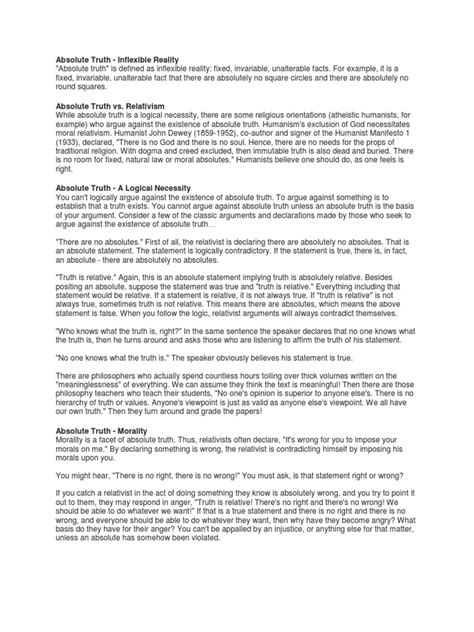 Absolute Truth 的图像结果