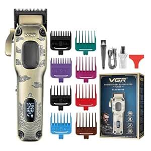 VGR V-027 Professional Hair Clipper, Salon Series with 7000 RPM ...