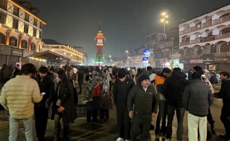 Lal Chowk to Pahalgam: Kashmir rings in 2026 amid freezing cold