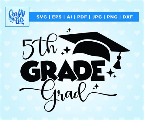 5th Grade Graduation Svg
