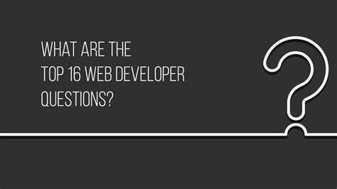 Web Developer Interview Questions 的图像结果