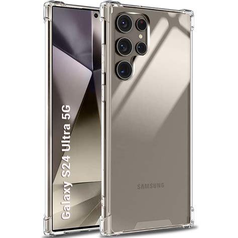 TheGiftKart Crystal Clear Back Cover Case for Samsung Galaxy S24 Ultra ...