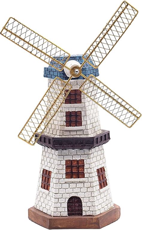 Creative Sculpture Vintage Dutch Windmill Sculpture India | Ubuy