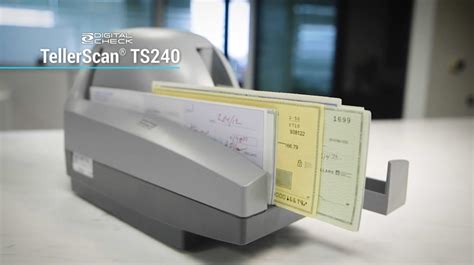 TS240 Check Scanner 的图像结果