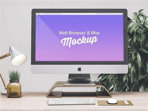 iMac Mockup Free PSD Download 2022 - Daily Mockup