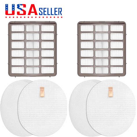 2 Foam and Felt + 2 Hepa Filters Replacement for Shark Navigator ...
