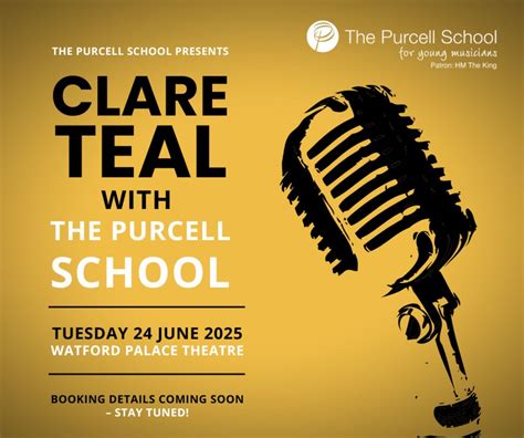 Clare Teal with The Purcell School. Watford Palace Theatre, Watford ...
