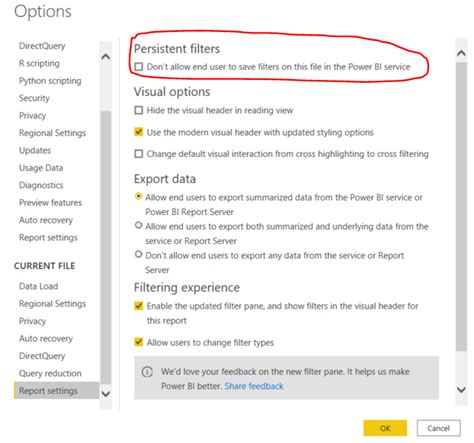 Solved: Can we set initial value for filters in Power BI? - Microsoft ...