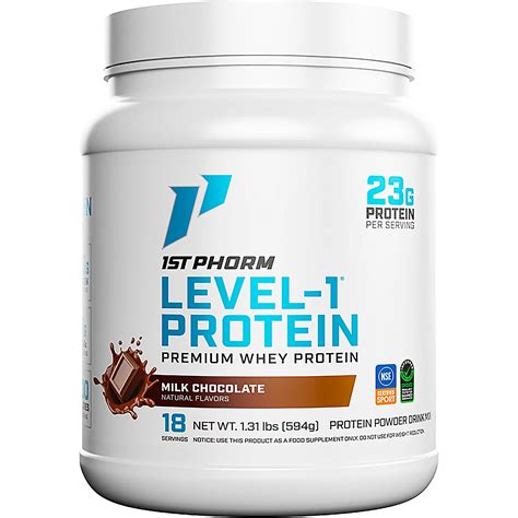 1st Phorm Level-1 Chocolate 1 lb. Protein Powder | Academy